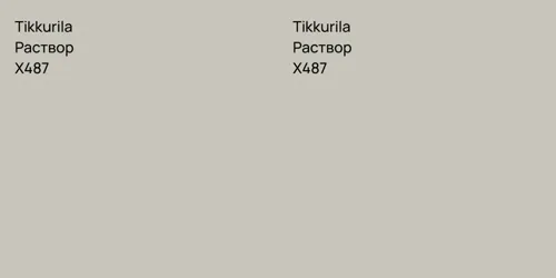 X487 Раствор vs X487 Раствор