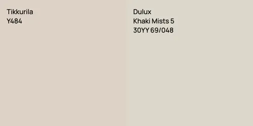 Y484  vs 30YY 69/048 Khaki Mists 5