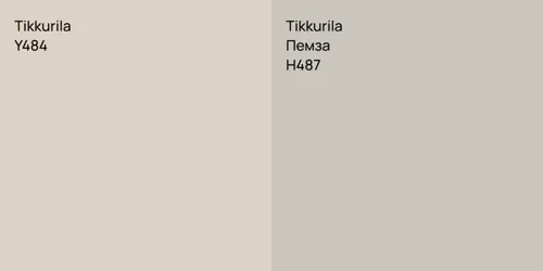 Y484  vs H487 Пемза
