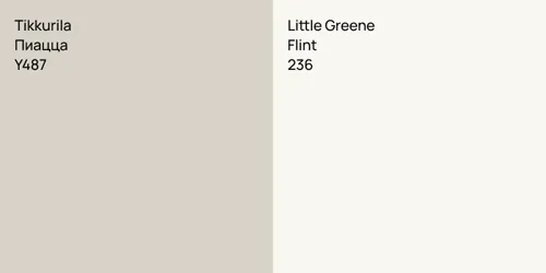 Y487 Пиацца vs 236 Flint