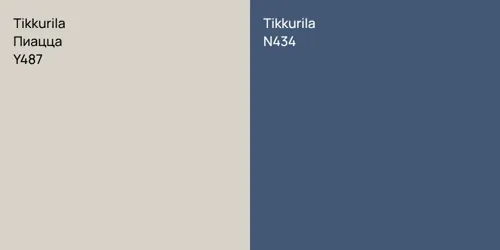 Y487 Пиацца vs N434 