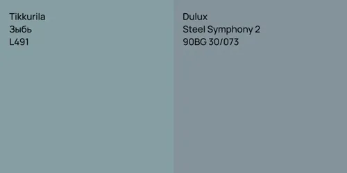 L491 Зыбь vs 90BG 30/073 Steel Symphony 2