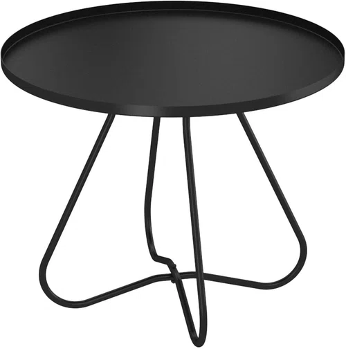 Журнальный столик PASSO OSTI черный металический