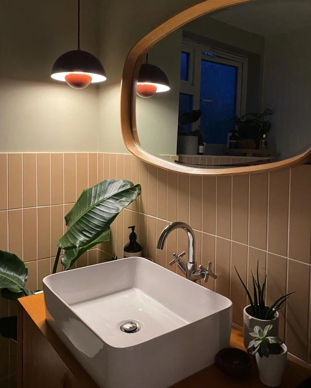 Ванная со светильником Flowerpot VP1